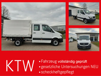 Plachtová dodávka, Dodávka s dvojitou kabinou Mercedes-Benz Sprinter 314 CDI DOKA Pritsche,Klima,EURO6: obrázek 1