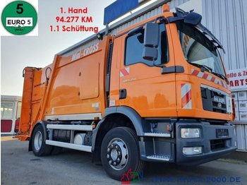 Vůz na odvoz odpadků pro dopravu odpadu MAN TGM 15.250 Schörling 9m³ + Zöller 1.1*94277KM*: obrázek 1