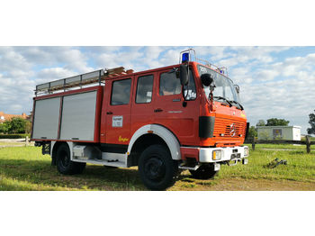 Hasičský vůz Mercedes-Benz Feuerwehr 1222 4x4 TLF 2500l Autobomba: obrázek 1