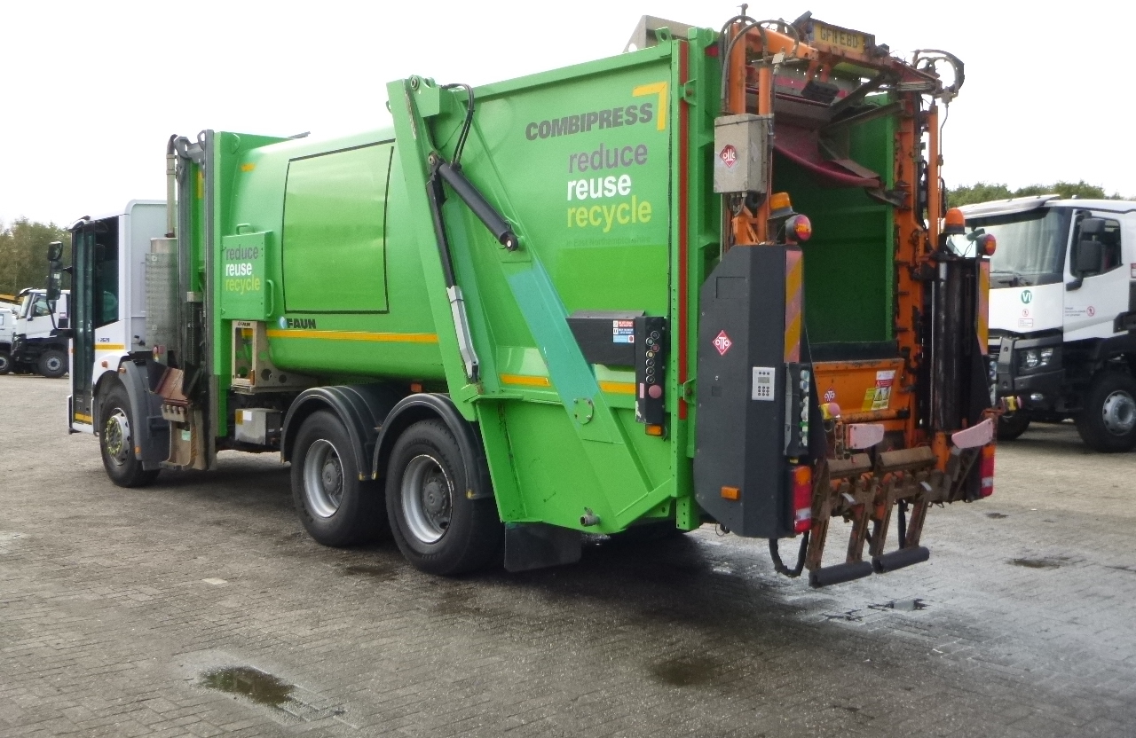Vůz na odvoz odpadků Mercedes Econic 2629LL 6x4 RHD Faun refuse truck: obrázek 4