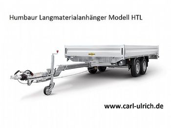 Přeprava dřeva Humbaur - Langmaterialanhänger HTL266121 mit Rohrzugdeichsel