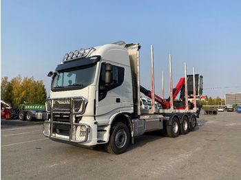 Přeprava dřeva IVECO X-Way AS 340X57 8x4