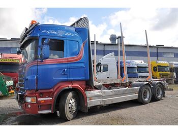 Přeprava dřeva SCANIA R480
