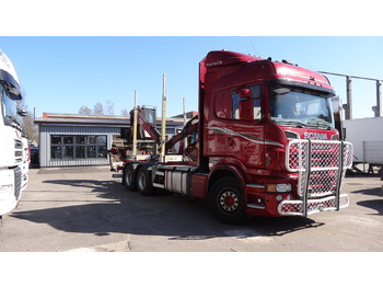 Přeprava dřeva SCANIA R620