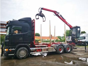 Přeprava dřeva SCANIA R730 6 R Darus Rönkszállító