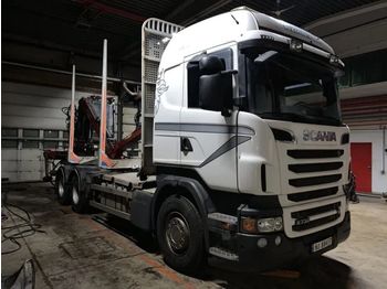 Přeprava dřeva SCANIA R 730 V8 6x4