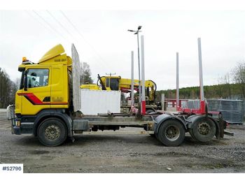 Vyvážecí přívěs, Nákladní auto SCANIA R620 6x2 Timber Truck: obrázek 1