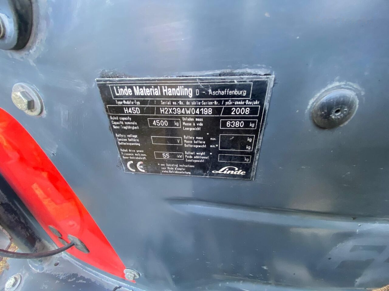 Dieselový vysokozdvižný vozík Linde H45D: obrázek 9