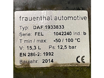 Systém sání vzduchu DAF CF450 (01.18-): obrázek 2