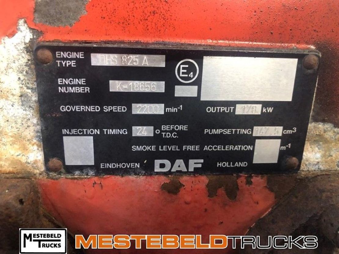 Motor pro Nákladní auto DAF Motor DHS 825 AVM: obrázek 3