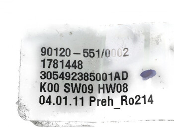 Palubní deska DAF XF105 (01.05-): obrázek 5