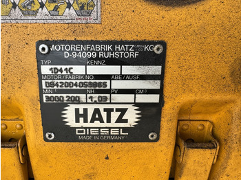 Hatz 1041C - Motor: obrázek 1