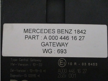 Elektrický systém pro Nákladní auto Mercedes-Benz A 000 446 16 27 CENTRAL GATEWAY - ZGS 001: obrázek 2