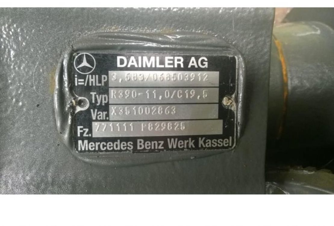 Zadní náprava pro Nákladní auto Mercedes Benz Differentieel R390-11.0/C19.5: obrázek 3