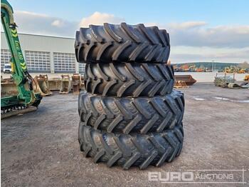  Set of Tyres and Rims to suit Valtra Tractor - Pneumatiky