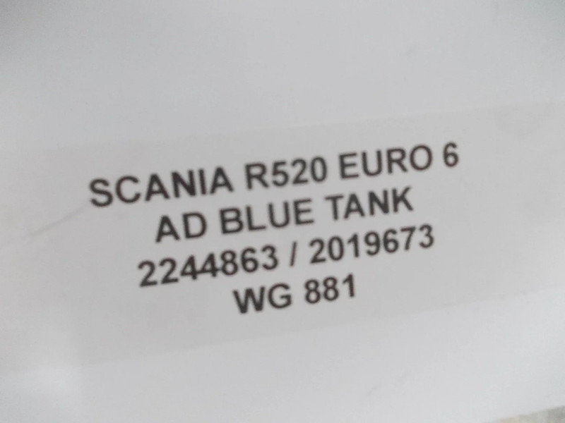 Palivová nádrž pro Nákladní auto Scania R520 2244863/2019673 AD BLUE TANK EURO 6: obrázek 5