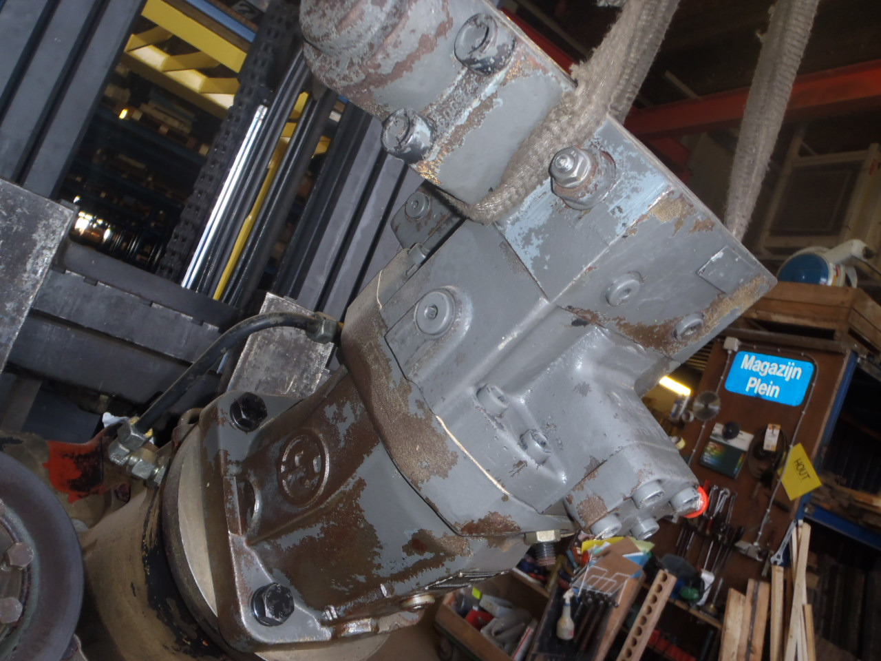Hydraulický motor pro Stavební technika Sennebogen A6VM107HA1/60W-250/40 - R909423782: obrázek 2