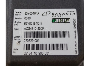 Řídicí blok pro Manipulační technika Toyota/BT 220629-001 Danaher motion AC Superdrive motor controller 83Y05184A ACS4810-350F Rev 0010 sn. 0518410905031: obrázek 2