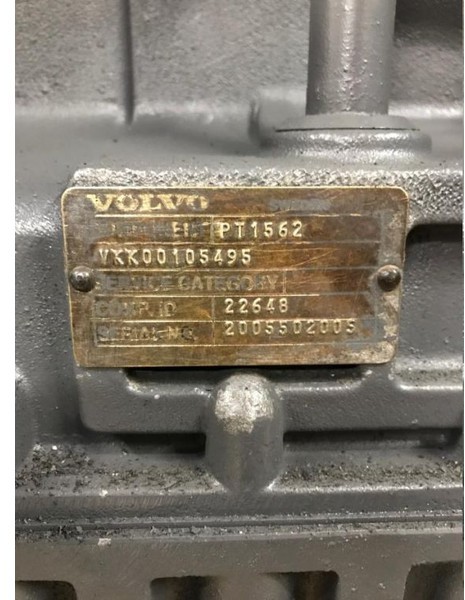 Nový Převodovka pro Kloubový sklápěč Volvo Versnellingsbak PT1562 oem 22648: obrázek 2