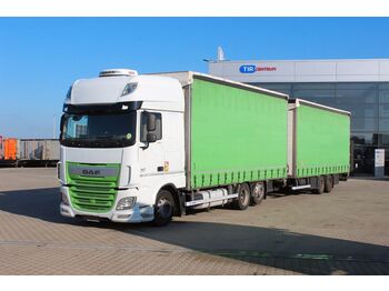 Plachtový nákladní auto DAF XF 460 FAR, 6x2, EURO 6,SEC. AIR COND.+ PANAV: obrázek 1