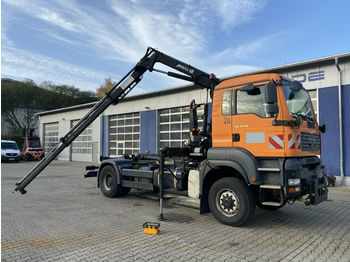 Hákový nosič kontejnerů MAN TGA 18.350 4x4 Abrollkipper + Kran *Winterdienst