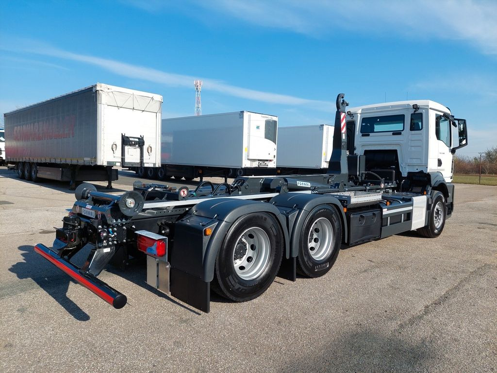 Hákový nosič kontejnerů MAN TGS 33.480 6X4 BL