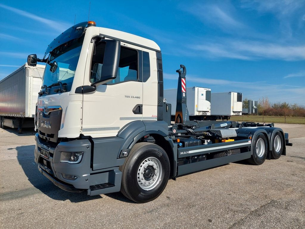 Hákový nosič kontejnerů MAN TGS 33.480 6X4 BL