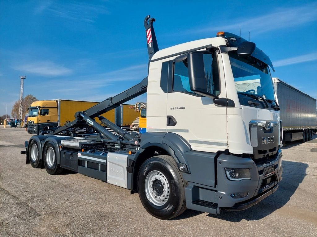 Hákový nosič kontejnerů MAN TGS 33.480 6X4 BL
