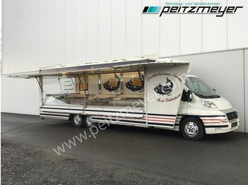 Pojízdná prodejna IVECO FIAT (I) Ducato Verkaufswagen 6,3 m + Kühltheke, Fritteuse: obrázek 2