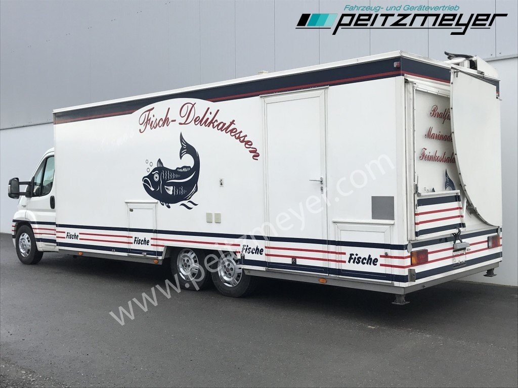 Pojízdná prodejna IVECO FIAT (I) Ducato Verkaufswagen 6,3 m + Kühltheke, Fritteuse: obrázek 4