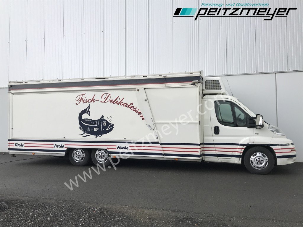 Pojízdná prodejna IVECO FIAT (I) Ducato Verkaufswagen 6,3 m + Kühltheke, Fritteuse: obrázek 32