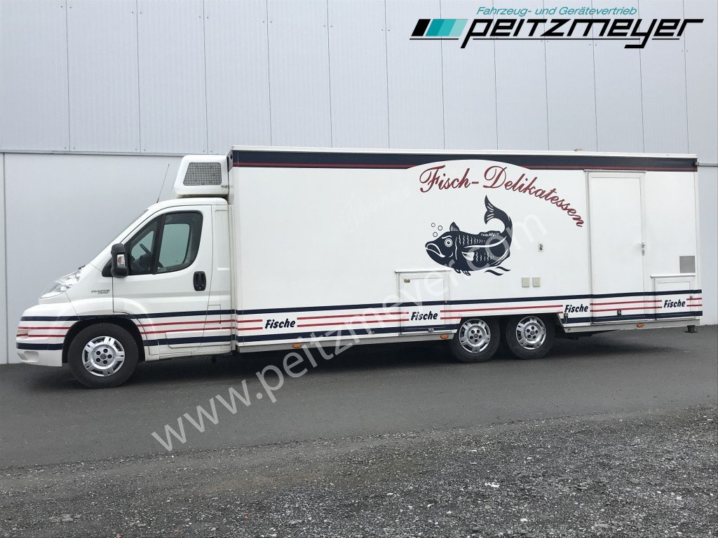 Pojízdná prodejna IVECO FIAT (I) Ducato Verkaufswagen 6,3 m + Kühltheke, Fritteuse: obrázek 6