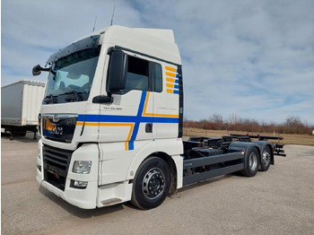 Kontejnérový podvozek/ Výměnná nástavba  MAN TGX 26.460 LL 6x2/2