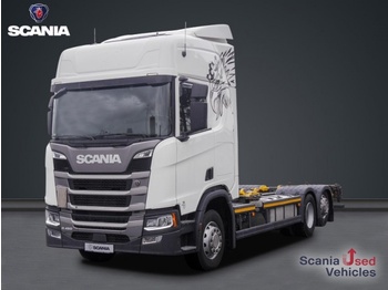 SCANIA R 450 B6x2*4NB Multiwechsler, Lenkachse - kontejnérový podvozek/ výměnná nástavba