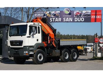 Auto s hydraulickou rukou MAN 26.460 6x6  PALFINGER PK 44002 E EURO 4 WINDE: obrázek 1