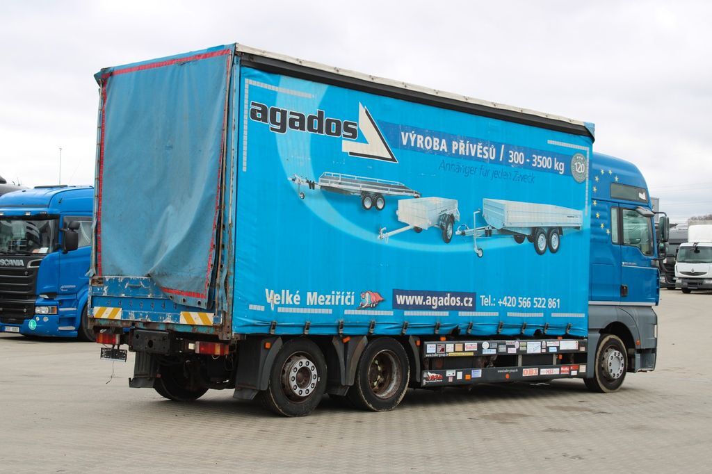 Plachtový nákladní auto MAN TGA 26.390, 6x2: obrázek 3