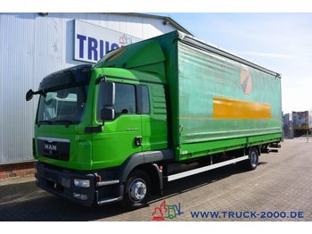 Plachtový nákladní auto MAN TGL 12.250 BL Große Kabine Edscha LBW 1.5 to AHK: obrázek 1