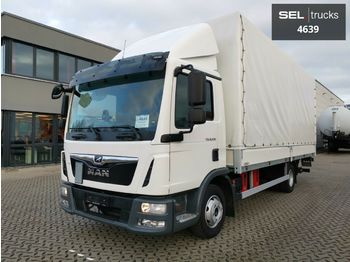 Plachtový nákladní auto MAN TGL 8.220 4X2 BL/Ladebord./ Rückfahrkamera/ Navi: obrázek 1