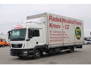 Plachtový nákladní auto MAN TGL 8.220 4x2 BL, EURO 6: obrázek 1