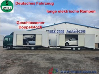 Přepravník automobilů MAN TGM 15.290 Doppelstock Geschlossen 3 Fahrzeuge: obrázek 1