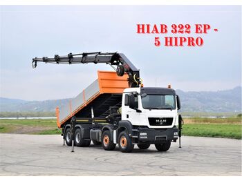 Auto s hydraulickou rukou MAN TGS 35.440 * HIAB 322 EP-5HIPRO+FUNK / 8x4: obrázek 1