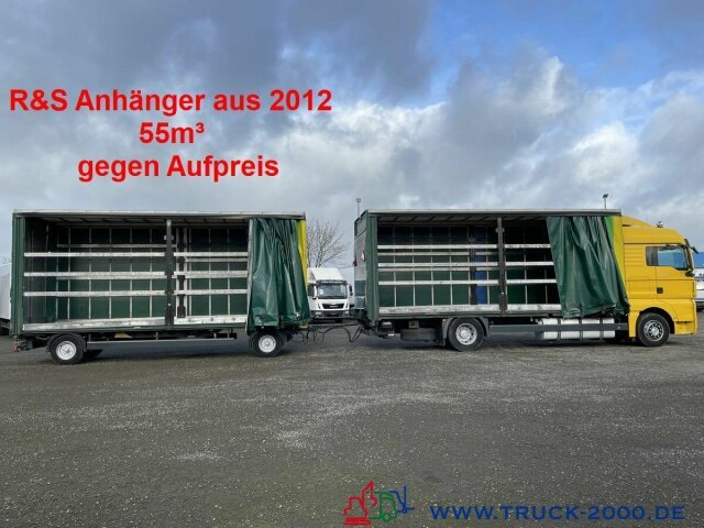 Plachtový nákladní auto MAN TGX 18.360 Jumbo 52m³ Schiebeplane L/R LBW 1.5t: obrázek 9
