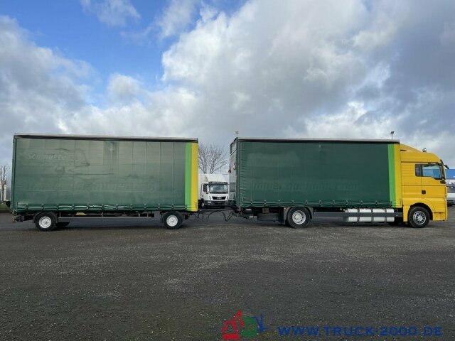 Plachtový nákladní auto MAN TGX 18.360 Jumbozug 110m³ Schiebeplane L/R LBW: obrázek 8