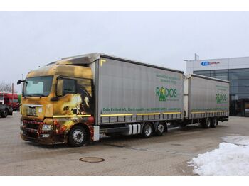 Plachtový nákladní auto MAN TGX 24.440 6X2, EURO 5 EEV, + traile PANAV TV 18: obrázek 1