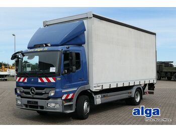 Plachtový nákladní auto Mercedes-Benz 1226 Atego 4x2, Gardine, 6,2mtr., LBW, 2x AHK: obrázek 1