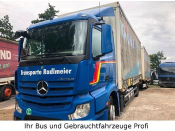 Plachtový nákladní auto Mercedes-Benz 1842 Jumbozug mit Tandem Anhänger XXL (2543,2544: obrázek 1