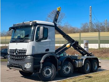 Nový Hákový nosič kontejnerů Mercedes-Benz 4142 8x4 Hyva Euro6e: obrázek 1