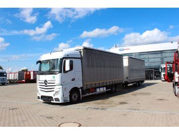 Plachtový nákladní auto Mercedes-Benz Actros 1848 L NR, EURO 6 + trailer BG CA2: obrázek 1