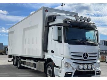 Skříňový nákladní auto Mercedes-Benz Actros 2553 large closed box truck liftgate 530hp: obrázek 1