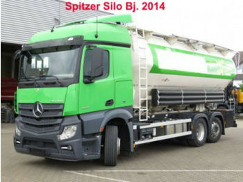 Cisternové vozidlo Mercedes-Benz  Actros neu 2545 L 6x2 Silo 4 Kammern/31.000 ltr: obrázek 1